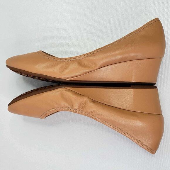 Cole Haan Ballet Flats Wedge Round Toe Women's Slip On Size 9 Tan - Picture 5 of 9